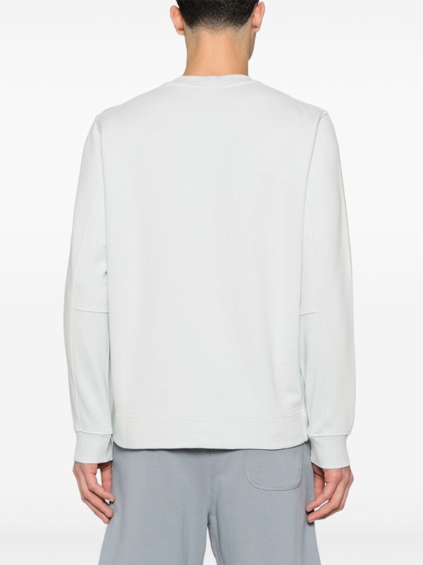 Browns Stone Island Logo-Embroidered Sweatshirt | Browns Sweatshirts