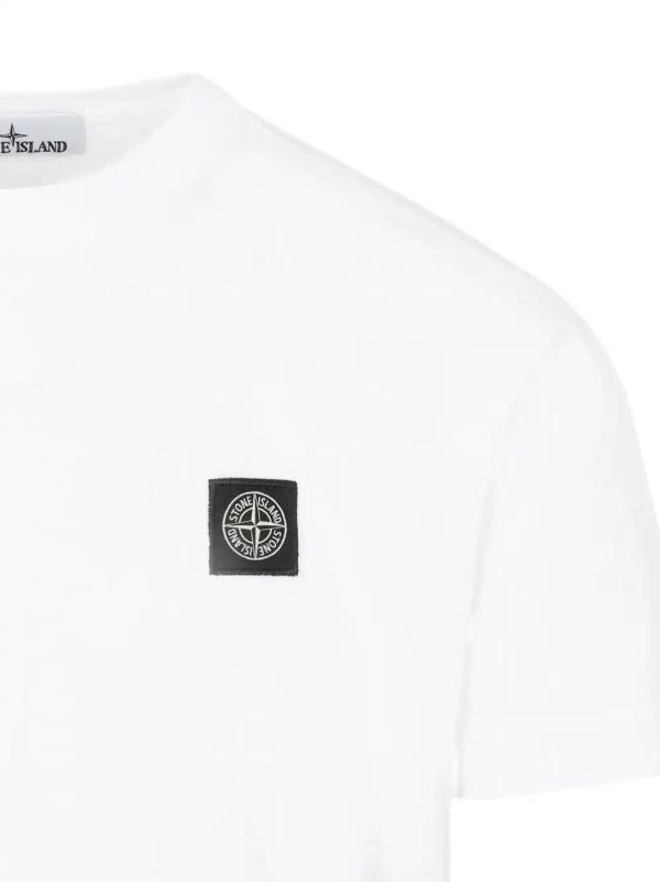 Browns Stone Island Logo-patch T-shirt | Browns T-Shirts