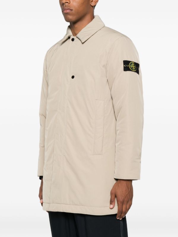 Browns Stone Island Patch-pocket Coat | Browns Single Breasted Coats