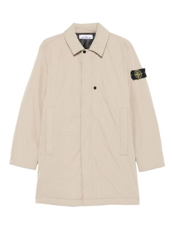 browns Stone Island patch-pocket coat | Browns Single Breasted Coats