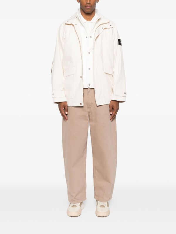 Browns Stone Island Patch-pocket Zip-front Jacket | Browns Lightweight Jackets