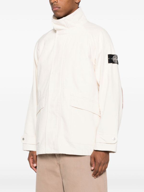 Browns Stone Island Patch-pocket Zip-front Jacket | Browns Lightweight Jackets