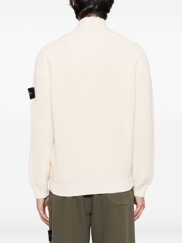 Browns Stone Island Raw Beauty Zip-up Cardigan | Browns Cardigans