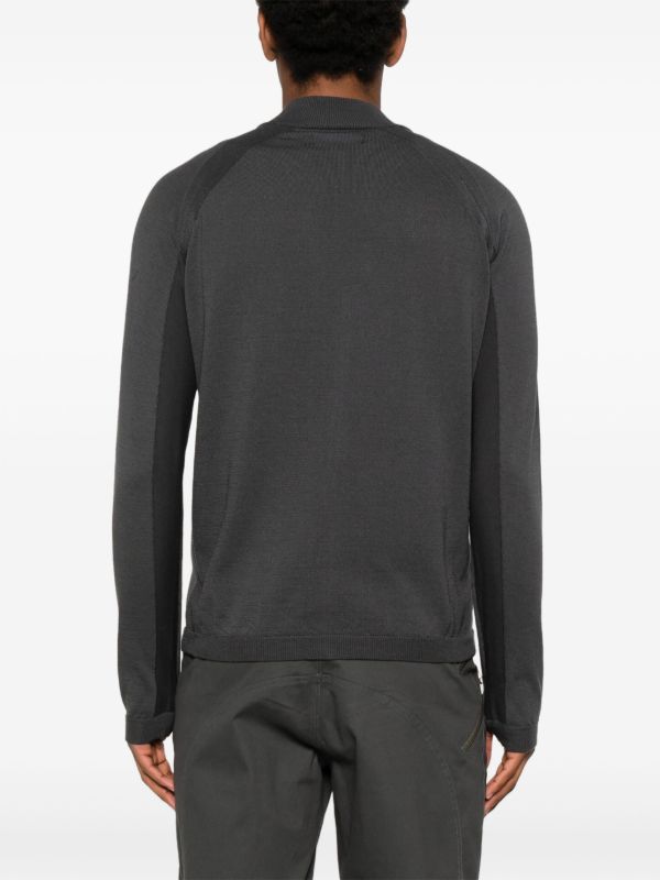 Browns Stone Island Ribbed Cardigan | Browns Cardigans
