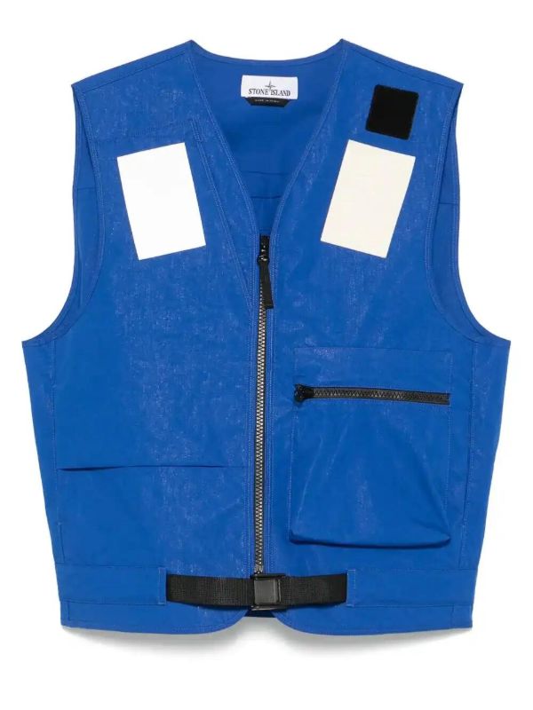 browns Stone Island S.I. Marina vest | Browns Waistcoats & Gilets