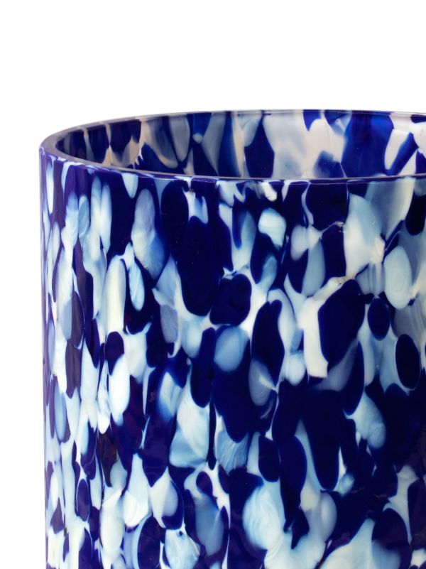 Browns Stories Of Italy Blue And White Macchia Glass Tumbler Set | Browns Glassware
