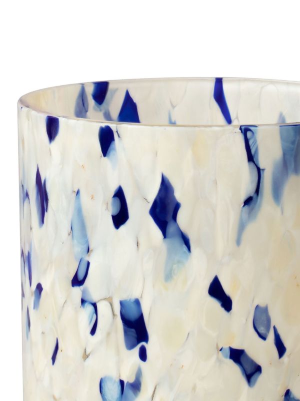Browns Stories Of Italy Blue And White Macchia Glass Tumbler Set | Browns Glassware
