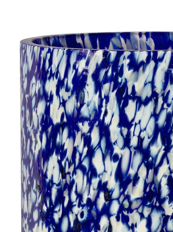 Browns Stories Of Italy Blue Macchia Medium Glass Vase | Browns Vases