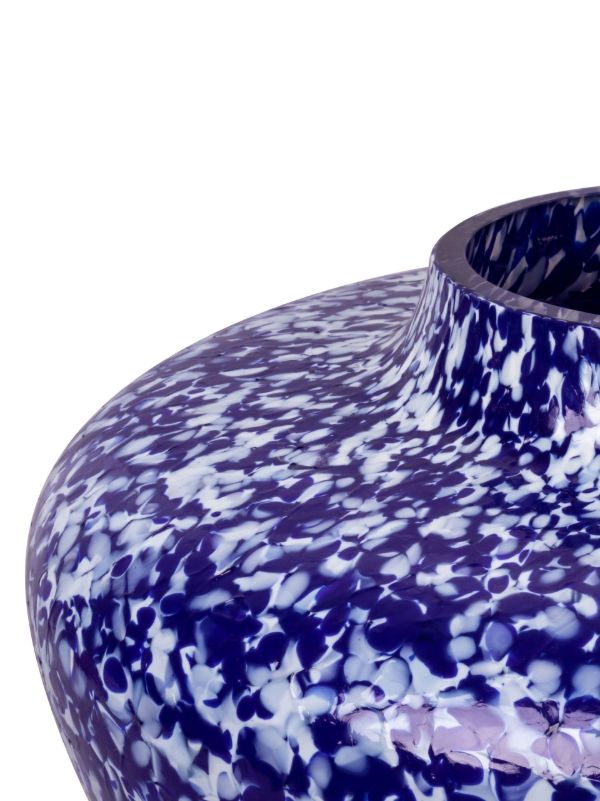 Browns Stories Of Italy Blue Olla Macchia Glass Vase | Browns Vases