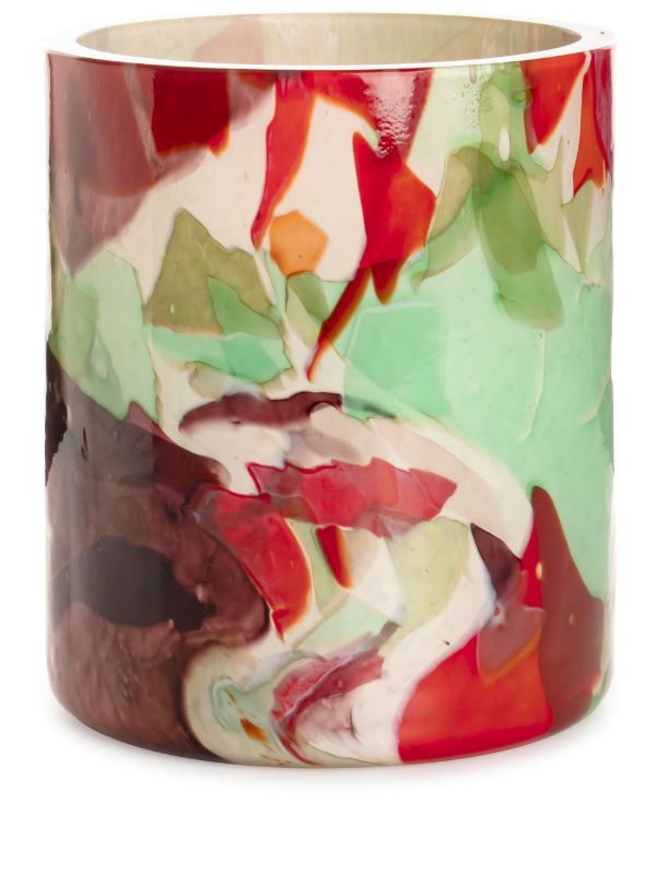 browns Stories of Italy green Spring medium glass vase | Browns Vases