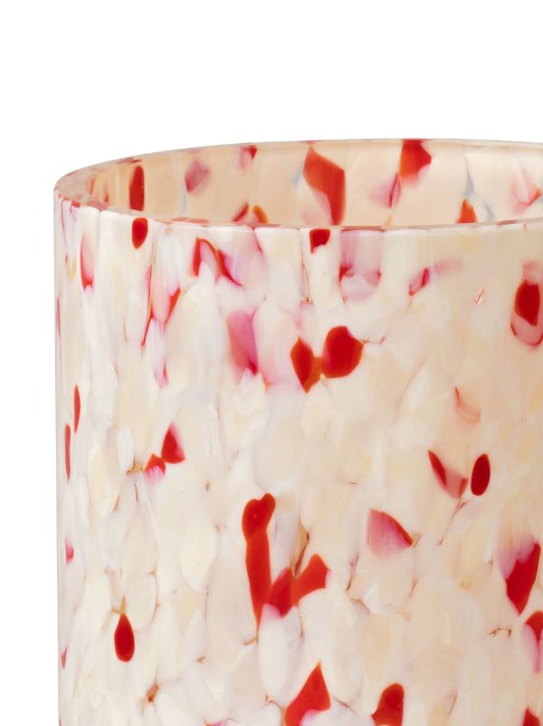 Browns Stories Of Italy Red And White Macchia Glass Tumbler Set | Browns Glassware