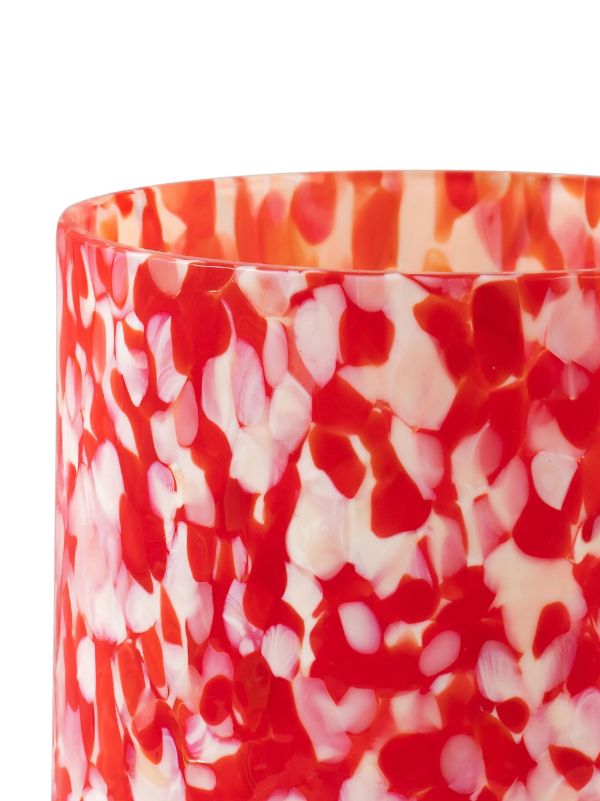 Browns Stories Of Italy Red And White Macchia Glass Tumbler Set | Browns Glassware