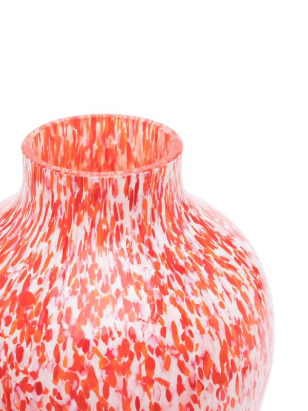 Browns Stories Of Italy Red Machia Olla Glass Vase | Browns Vases