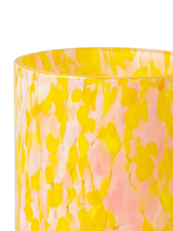 Browns Stories Of Italy Yellow And Pink Macchia Glass Tumbler Set | Browns Glassware