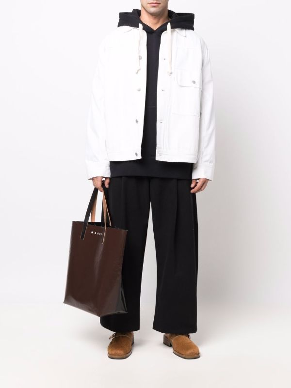 Browns Studio Nicholson Black Wide-leg Trousers | Browns Wide-Leg Jeans