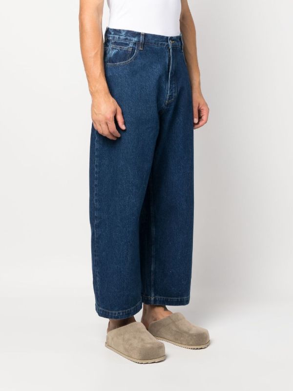 Browns Studio Nicholson Blue Paolo Wide-Leg Jeans | Browns Wide-Leg Jeans