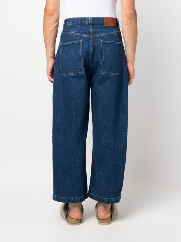 Browns Studio Nicholson Blue Paolo Wide-Leg Jeans | Browns Wide-Leg Jeans