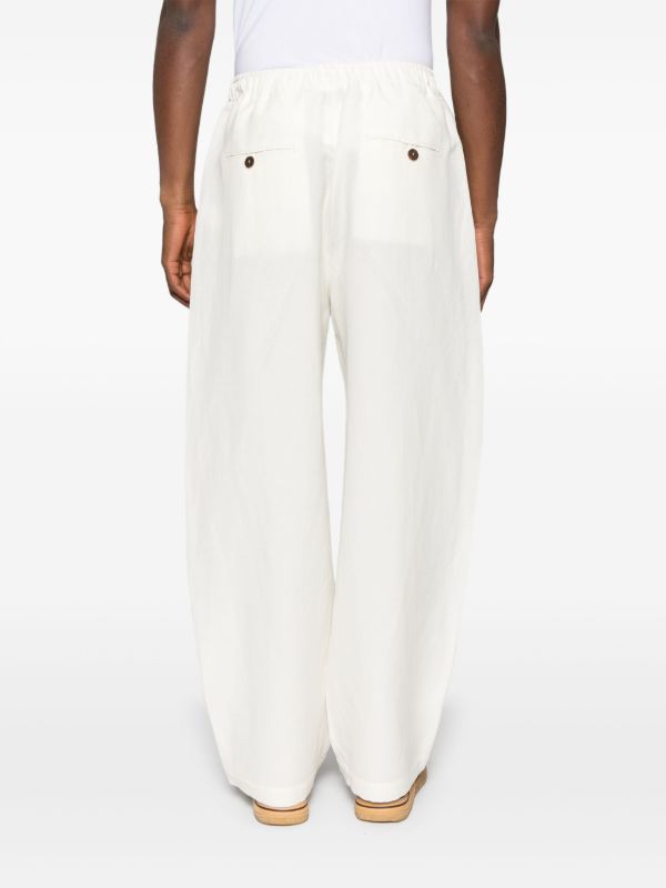 Browns Studio Nicholson Drawstring-waist Trousers | Browns Regular-Fit & Straight Leg Pants