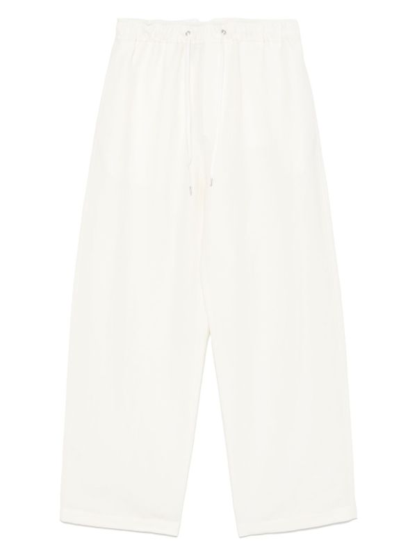 browns Studio Nicholson drawstring-waist trousers | Browns Regular-Fit & Straight Leg Pants