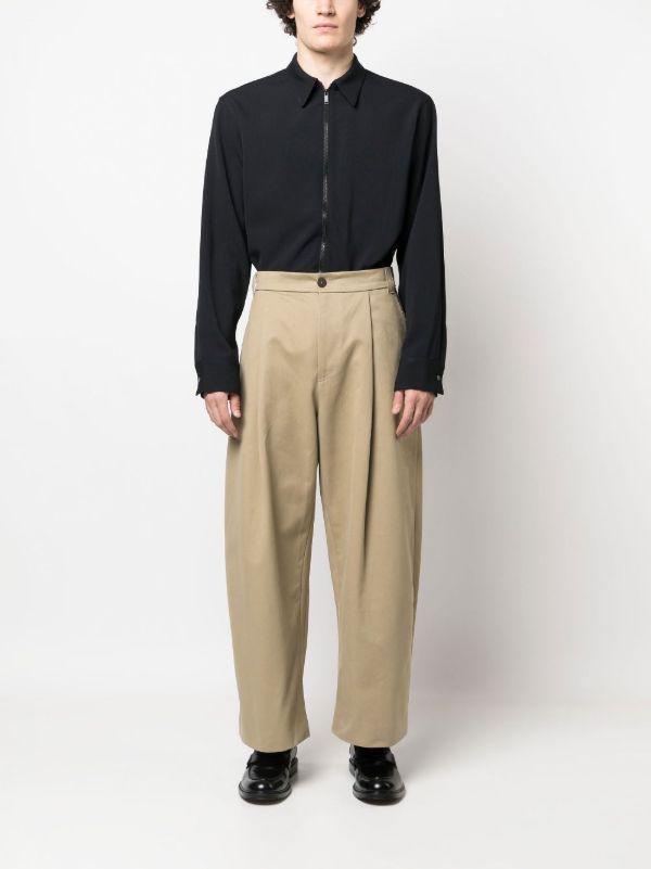 Browns Studio Nicholson Wide-leg High-waisted Trousers | Browns Wide Leg Pants
