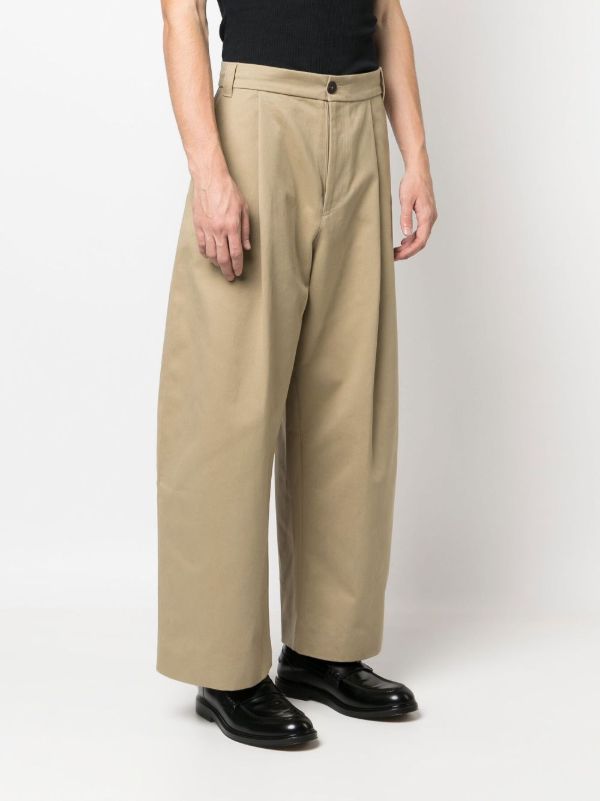 Browns Studio Nicholson Wide-leg High-waisted Trousers | Browns Wide Leg Pants