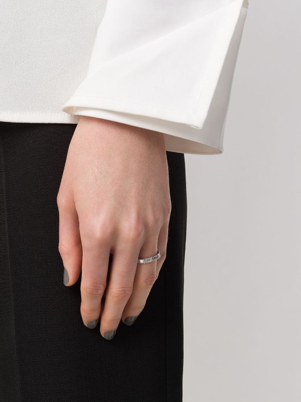 Browns Suzanne Kalan 18K White Gold Classic Diamond Ring | Browns Fine Rings