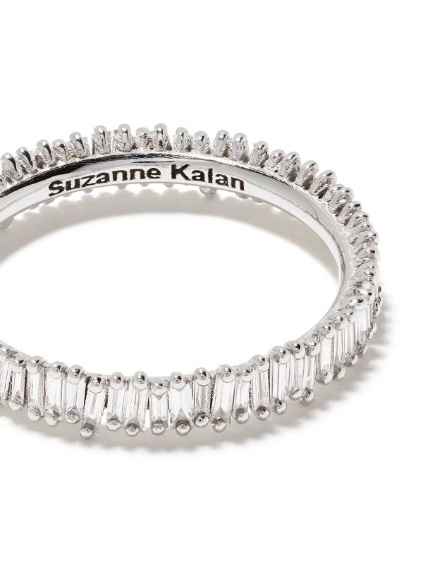 Browns Suzanne Kalan 18K White Gold Classic Diamond Ring | Browns Fine Rings