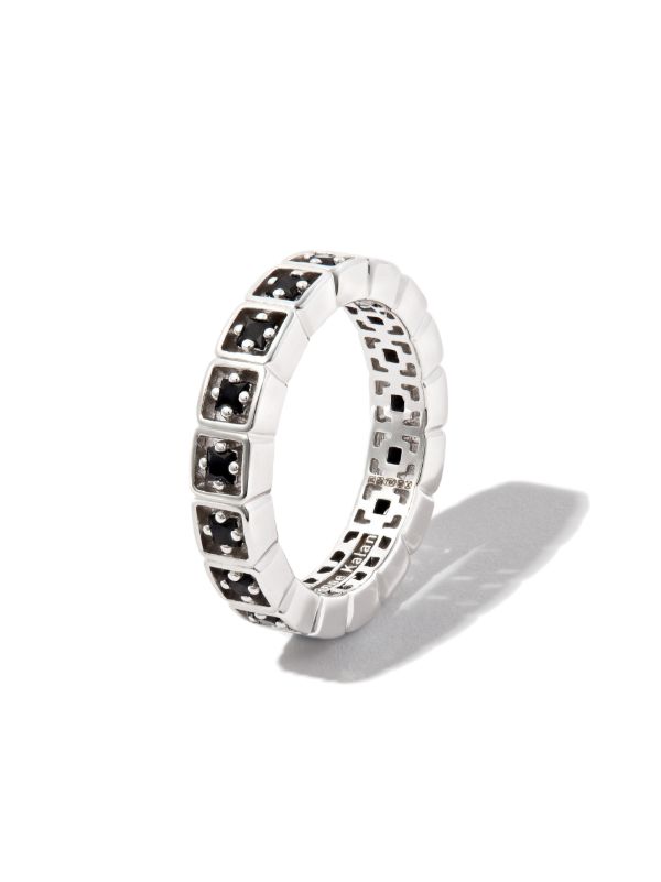 Browns Suzanne Kalan 18K White Gold Mini Sapphire Ring | Browns Rings
