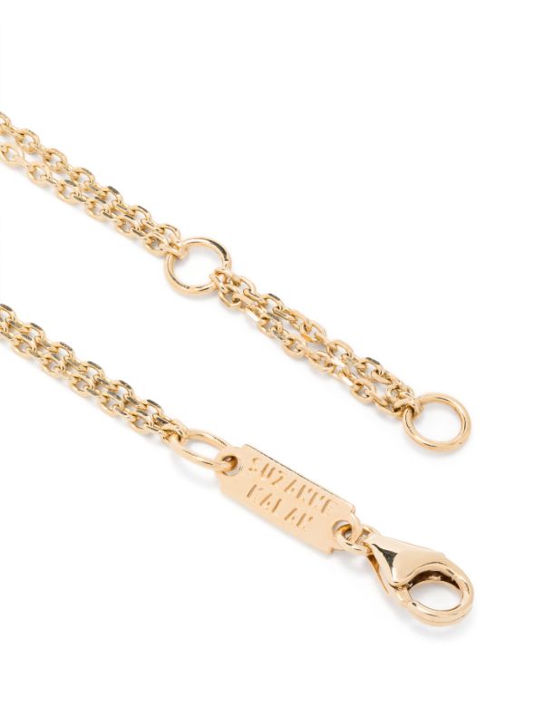 Browns Suzanne Kalan 18K Yellow Gold Bar Diamond Bracelet | Browns Fine Bracelets