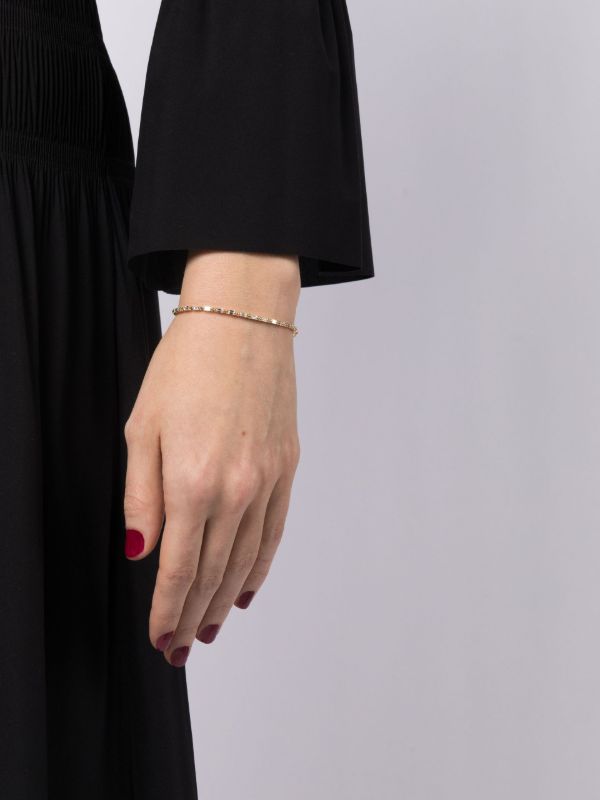 Browns Suzanne Kalan 18K Yellow Gold Linear Diamond Tennis Bracelet | Browns Fine Bracelets