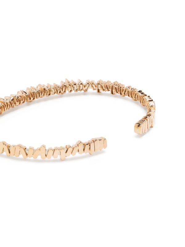 Browns Suzanne Kalan 18kt Rose Gold Classic Diamond Fireworks Bangle | Browns Fine Bracelets