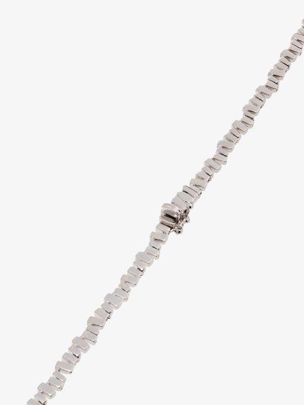 Browns Suzanne Kalan 18kt White Gold Fireworks Diamond Necklace | Browns Fine Necklaces
