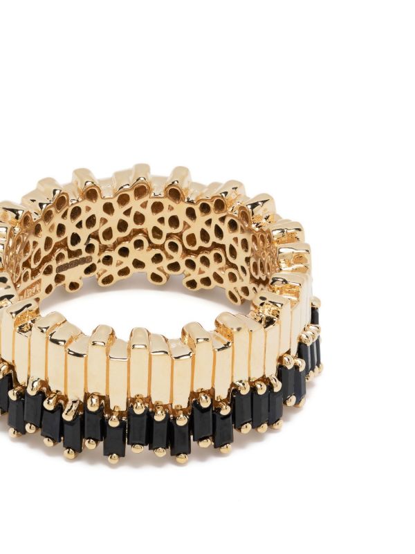 Browns Suzanne Kalan 18kt Yellow Gold Stacker Mini Sapphire Eternity Band | Browns Rings