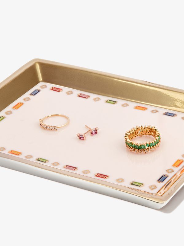 Browns Suzanne Kalan Pink Rainbow Sapphire Jewellery Tray | Browns Trays