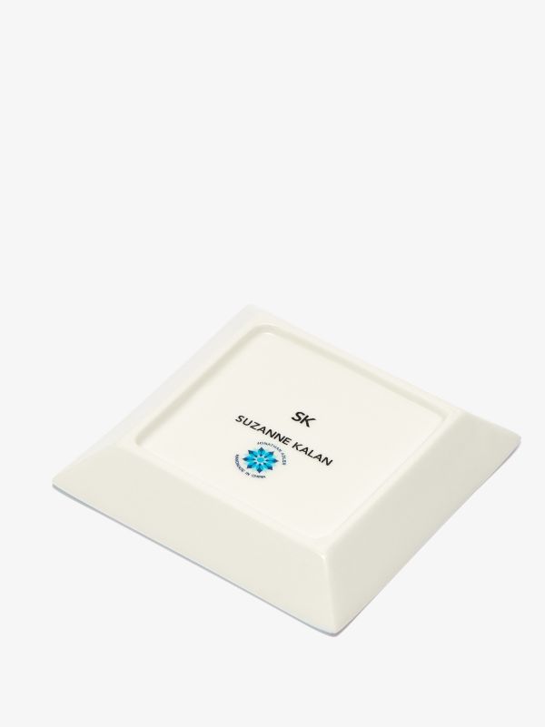 Browns Suzanne Kalan X Jonathan Adler Green Evil Eye Porcelain Jewellery Tray | Browns Trays