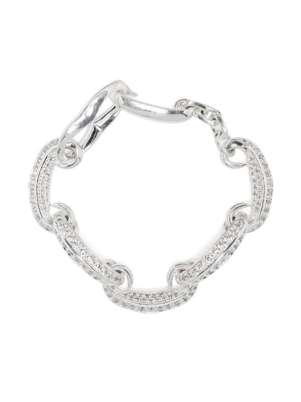 browns SWEETLIMEJUICE Silver Kamon Bracelet | Browns Bracelets