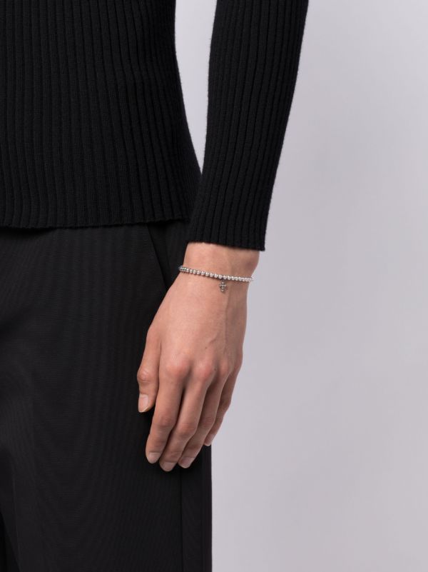 Browns Sydney Evan 14K White Gold Cross Diamond Bracelet | Browns Bracelets