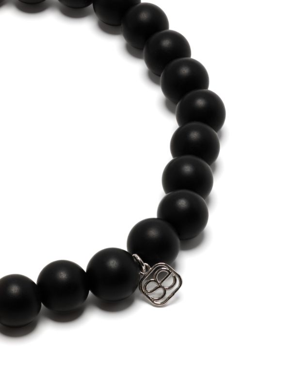 Browns Sydney Evan 14K White Gold Eternity Onyx And Diamond Bracelet | Browns Bracelets