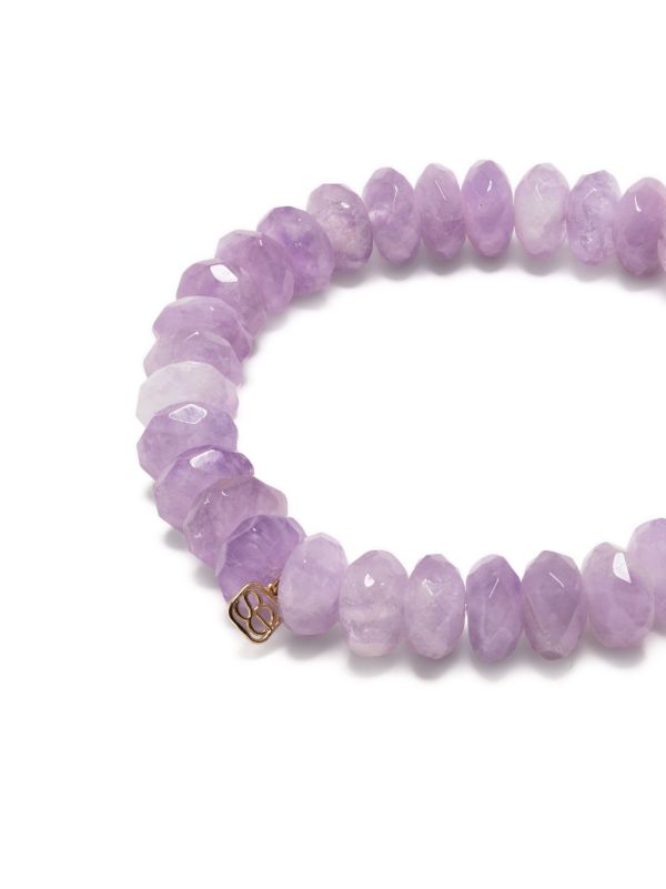 Browns Sydney Evan 14K Yellow Gold Amethyst Beaded Bracelet | Browns Fine Bracelets