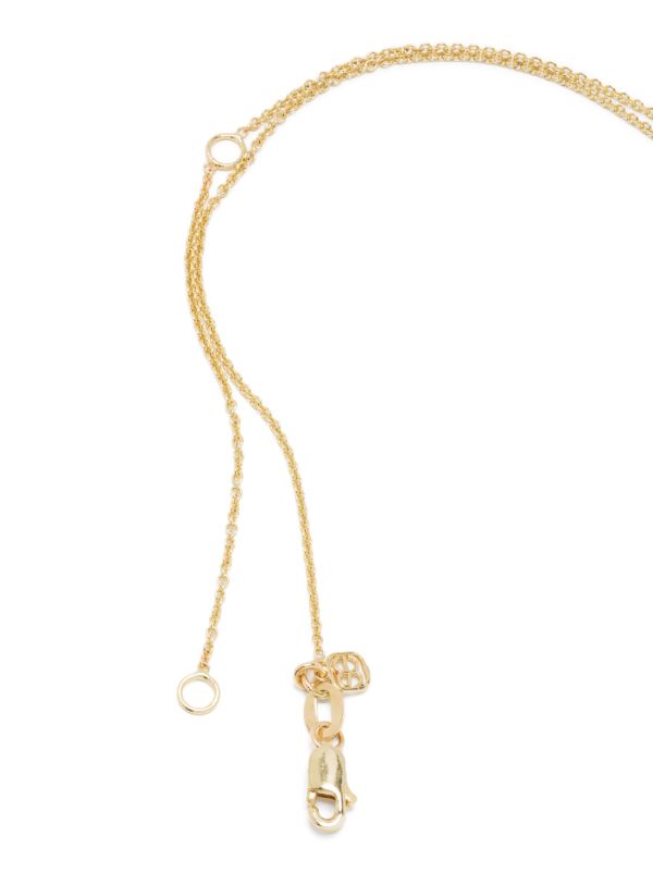 Browns Sydney Evan 14K Yellow Gold Arrow Heart Diamond Charm Necklace | Browns Fine Necklaces