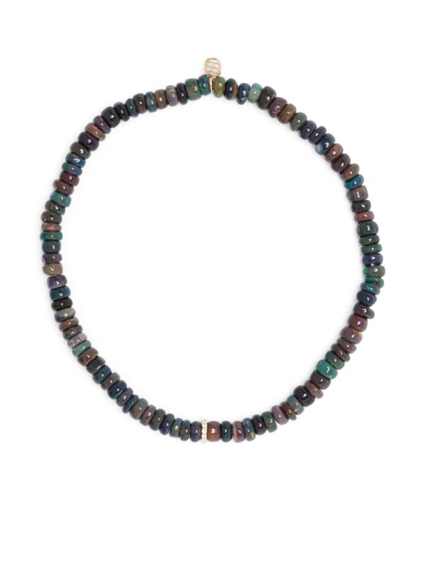 browns Sydney Evan 14K Yellow Gold Beaded Bracelet | Browns Bracelets