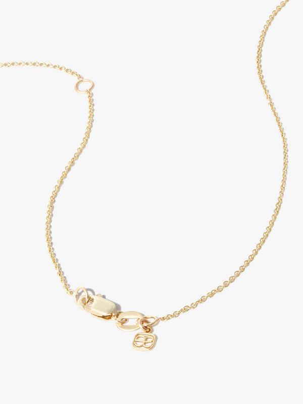 Browns Sydney Evan 14K Yellow Gold Camellia Diamond Necklace | Browns Fine Necklaces