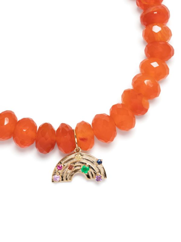Browns Sydney Evan 14K Yellow Gold Carnelian Bracelet | Browns Fine Bracelets