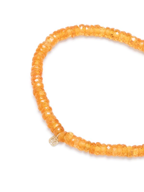 Browns Sydney Evan 14K Yellow Gold Cocktail Eternity Spessartite Bead Bracelet | Browns Fine Bracelets