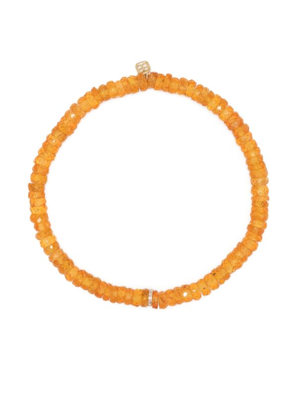 browns Sydney Evan 14K Yellow Gold Cocktail Eternity Spessartite Bead Bracelet | Browns Fine Bracelets