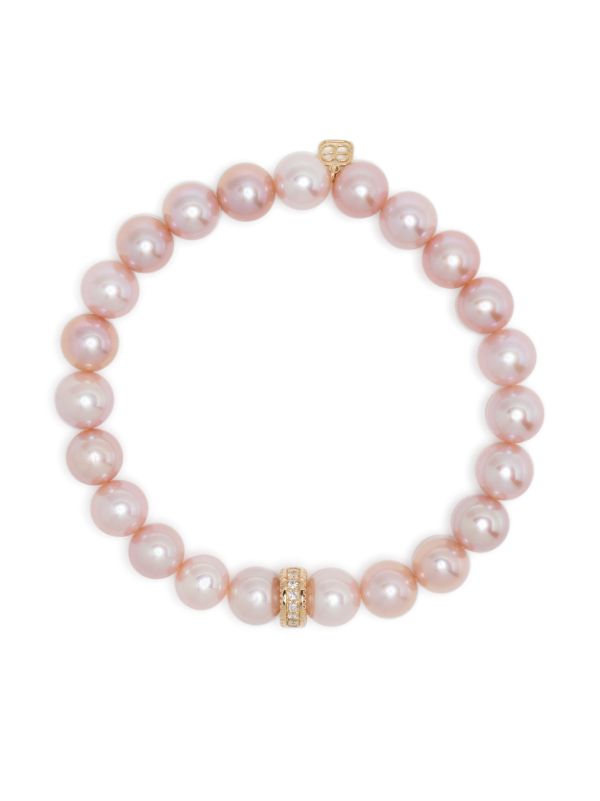 browns Sydney Evan 14k yellow gold & diamond bracelet | Browns Bracelets