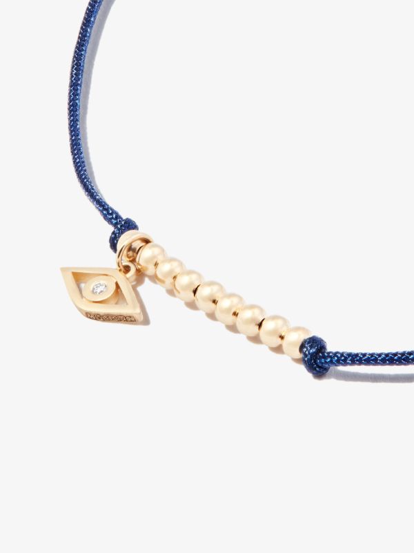 Browns Sydney Evan 14K Yellow Gold Evil Eye Diamond Bracelet | Browns Fine Bracelets