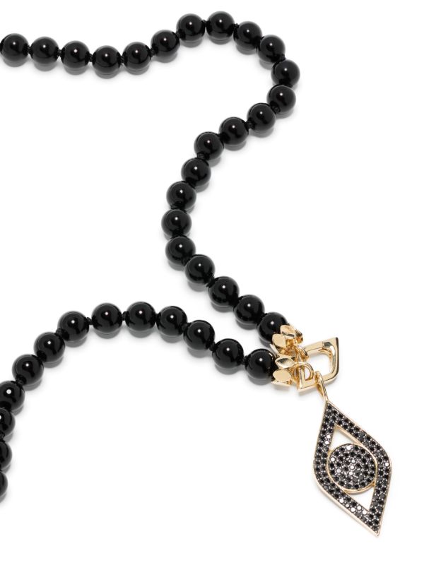 Browns Sydney Evan 14K Yellow Gold Evil Eye Pearl Necklace | Browns Necklaces