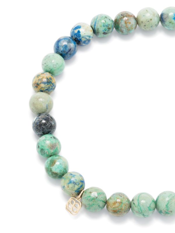 Browns Sydney Evan 14K Yellow Gold Evil Eye Turquoise Bracelet | Browns Bracelets