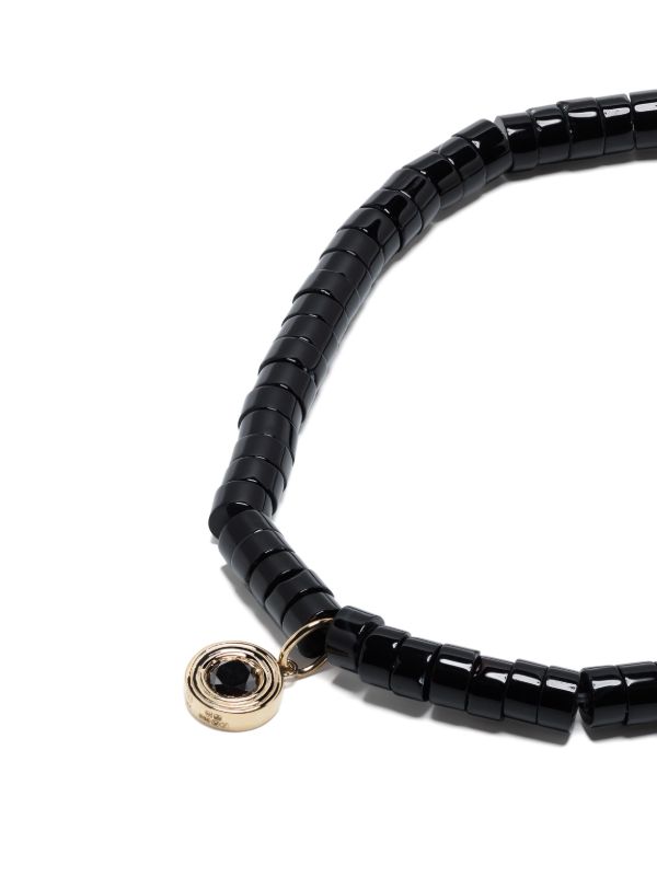 Browns Sydney Evan 14K Yellow Gold Fluted Station Agate And Diamond Bracelet | Browns Bracelets